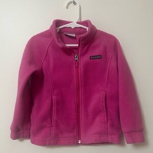 Pink Columbia Fleece Jacket 4T